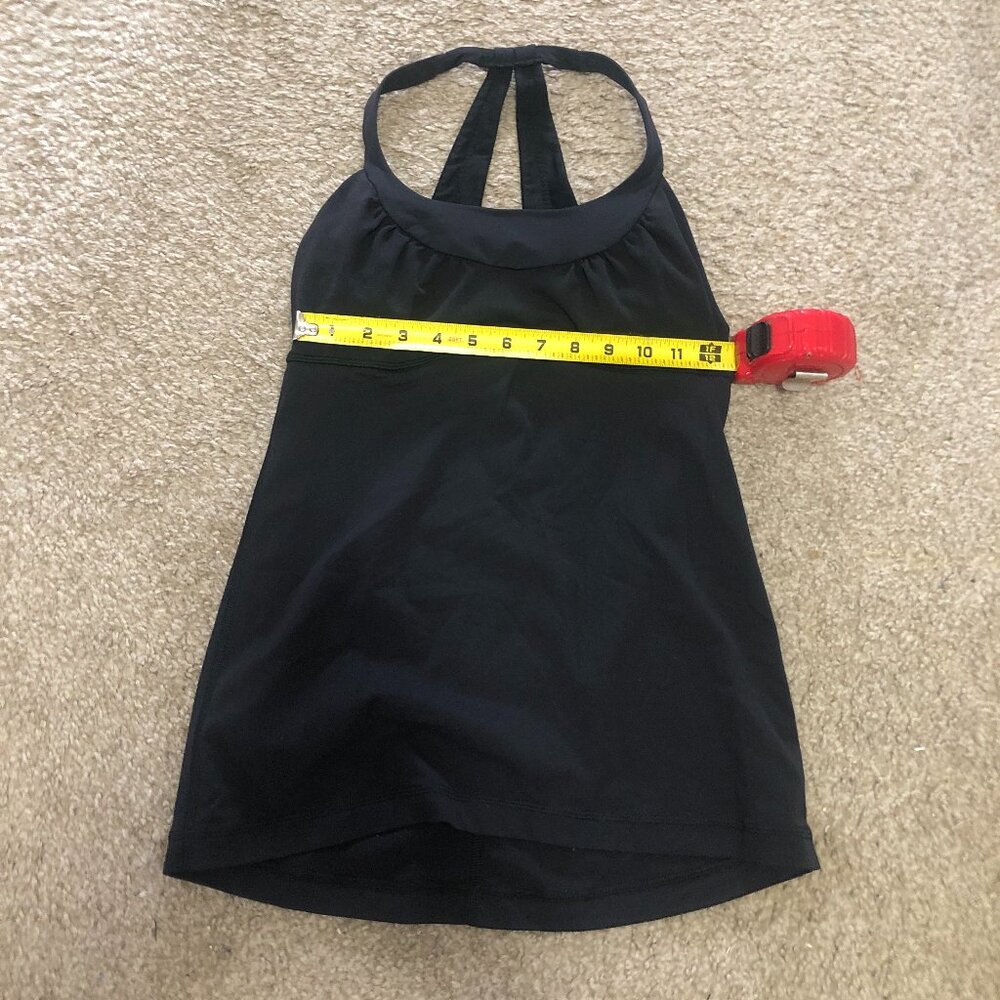 Lululemon Tank Top Size 4 Black - Picture 5 of 6